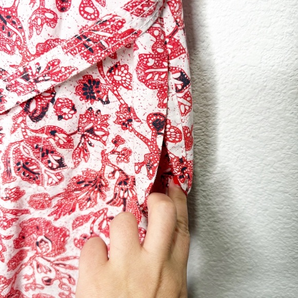 Anthropologie Find Me Now Effie Red Jumpsuit XL - Picture 7 of 15